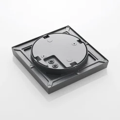 Lucande LED-utetaklampe Birta, kantet, 27 cm| Kommersiell Utebelysning|Led-Utendørs