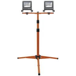 LEDVANCE Arbeidslyskaster med stativ LED-konstruksjonslyskaster 2x30W Hot