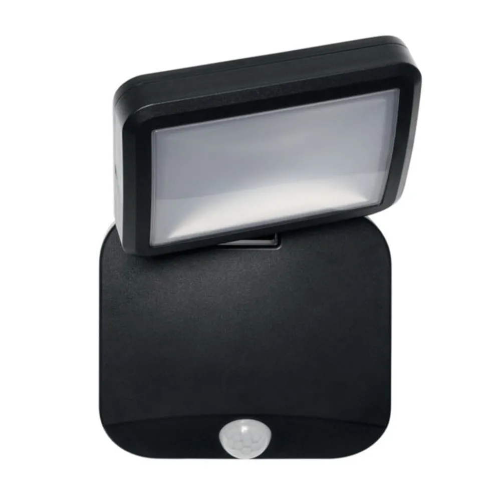 LEDVANCE Battery LED Spotlight utendørs vegglampe 1 lyskilde| Kommersiell Utebelysning|Vegglamper Med Sensor