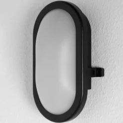 LEDVANCE Bulkhead LED-vegglampe 11W svart| Kommersiell Utebelysning|Led-Utendørs
