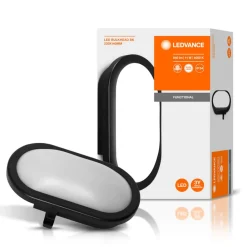 LEDVANCE Bulkhead LED-vegglampe 11W svart| Kommersiell Utebelysning|Led-Utendørs
