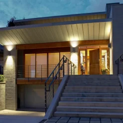 LEDVANCE Endura Classic Square up/down svart| Vegglamper Utendørs