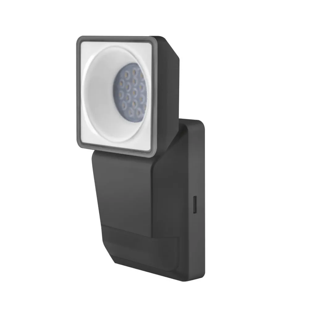 LEDVANCE Endura Pro Spot Sensor LED-spot 8 W grå| Vegglamper Med Sensor|Utespotter