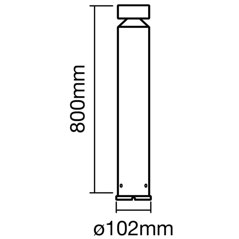 LEDVANCE Endura Style Cylinder LED-veilampe| Gatebelysning, Pullert Belysning