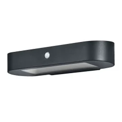 LEDVANCE Endura Style Solar Oval vegglampe 3 000 K| Solcellelamper Med Sensor|Led-Utendørs