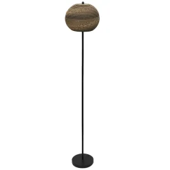 LEDVANCE gulvlampe Ball høyde 116 cm, brun, bølgepapp, E27 Online