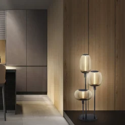 LEDVANCE gulvlampe Decor Stick 3-lys. Høyde 78 cm, mørkegrå| Gulvlamper