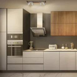 LEDVANCE LED takspot Mercury GU10, 4-lys, tre/hvit| Spotter I Tak