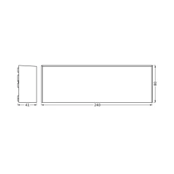 LEDVANCE LED utendørs vegglampe Endura Style Ivo, mørk grå Sale