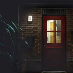 LEDVANCE LED utendørs vegglampe Endura Style, mørkegrå, sensor Hot