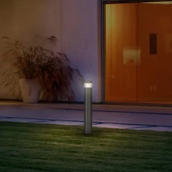 LEDVANCE LED-gatelampe Endura Hybrid Orion, stål| Gatebelysning, Pullert Belysning