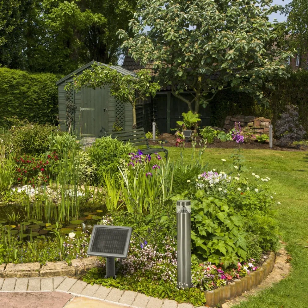 LEDVANCE LED-gatelampe Endura Hybrid Orion, stål| Gatebelysning, Pullert Belysning