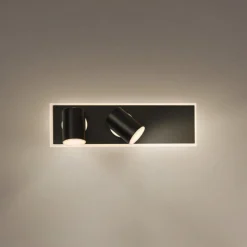 LEDVANCE LED-takspot Mars, 3-lys, 2 spotlights, svart| Spotter I Tak