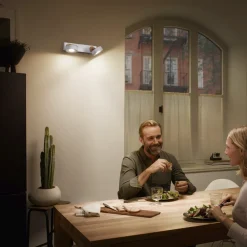 LEDVANCE LED-takspot Pluto, stål, tre, 2-lys, hvit Outlet