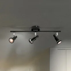 LEDVANCE LED-takspotlight GU10, tre pærer, svart| Spotter I Tak