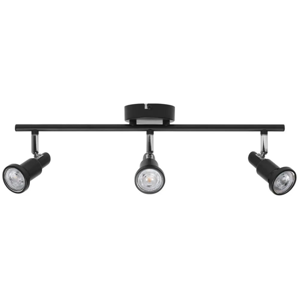 LEDVANCE LED-takspotlight GU10, tre pærer, svart| Spotter I Tak