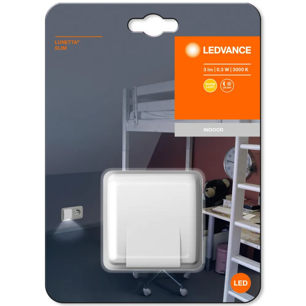 LEDVANCE Lunetta Slim White LED-nattelys Sale