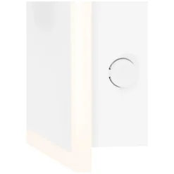 LEDVANCE Mars LED-veggspotlight, 2-lys, 1 spot, hvit| Vegglamper