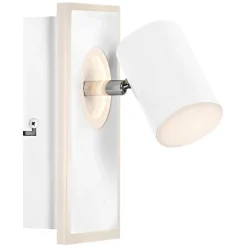 LEDVANCE Mars LED-veggspotlight, 2-lys, 1 spot, hvit| Vegglamper