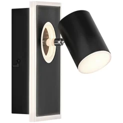 LEDVANCE Mars LED-veggspotlight, 2-lys, 1 spot, svart Discount