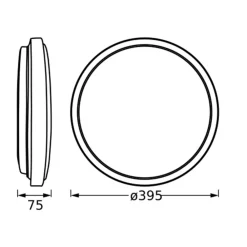 LEDVANCE Orbis London taklampe Ø 40cm hvit Outlet