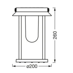 LEDVANCE SMART+ LEDVANCE SMART + BT Table Lantern Solar flerfarget Hot