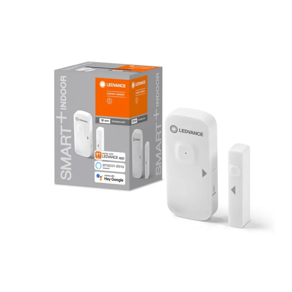 LEDVANCE SMART+ Vindus-/dørsensor, WiFi, med oppladbart batteri Clearance