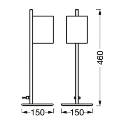 LEDVANCE SMART+ WiFi Decor Wood LED-bordlampe| Smarthus Belysning