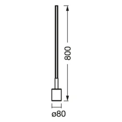 LEDVANCE SMART+ WiFi Floor Corner Slim svart Outlet