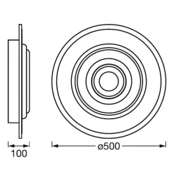 LEDVANCE SMART+ WiFi Orbis Rumor LED-taklampe| Smarthus Belysning