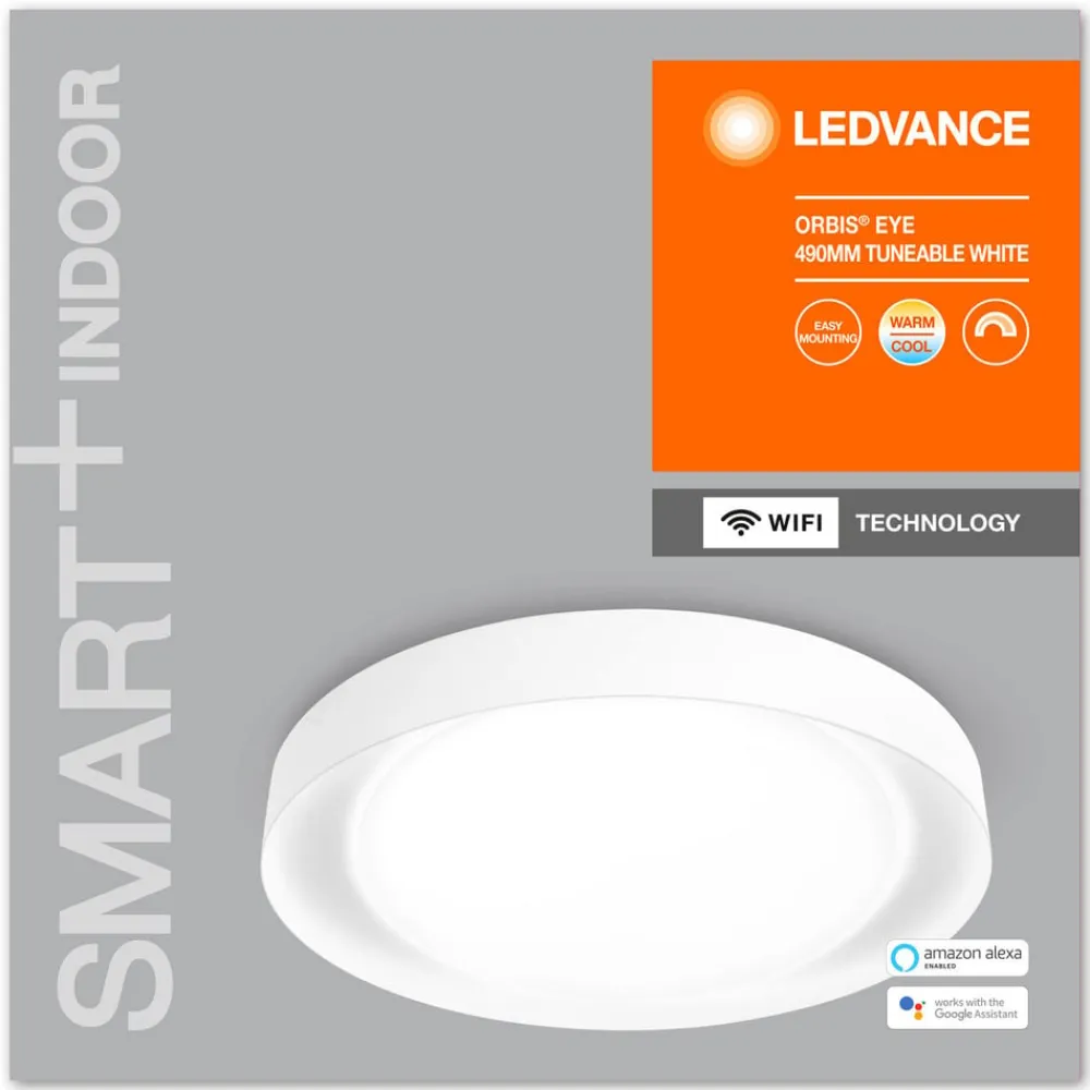 LEDVANCE SMART+ WiFi Orbis Eye CCT 49 cm hvit| Smarthus Belysning