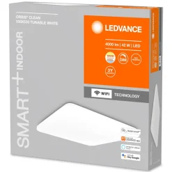 LEDVANCE SMART+ WiFi Orbis Clean, CCT, 53x53 cm| Smarthus Belysning