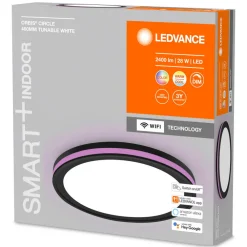 LEDVANCE SMART+ WiFi Orbis Circle CCT RGB svart Hot