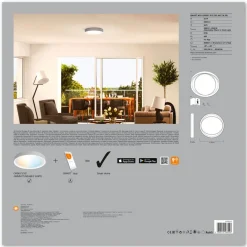 LEDVANCE SMART+ WiFi Orbis Eye CCT 49 cm grå| Smarthus Belysning