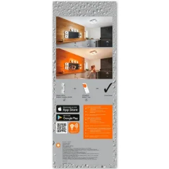 LEDVANCE SMART+ WiFi Orbis Wall Wave IP44 2lk| Smarthus Belysning