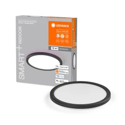 LEDVANCE SMART+ WiFi Orbis ultratynn bakgrunnsbelysning, Ø24cm svart Sale