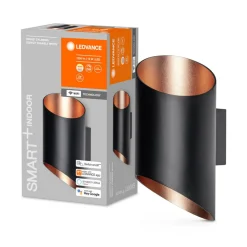 LEDVANCE SMART+ WiFi Orbis Wall Cyldro, svart| Smarthus Belysning