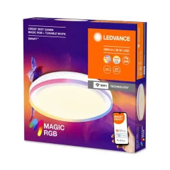 LEDVANCE SMART+ WiFi Orbis Zest taklampe RGBW hvit| Smarthus Belysning