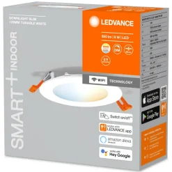 LEDVANCE SMART+ WiFi Orbis Downlight slim Ø 12 cm| Smarthus Belysning|Spotter I Tak