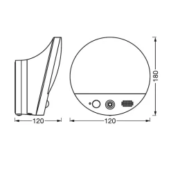 LEDVANCE SMART+ WiFi Outdoor Round Camera DG Discount