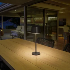 LEDVANCE Style Stan LED-bordlampe, CCT, mørkegrå