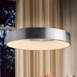 LEDVANCE SMART+ LEDVANCE SUN@Home sirkulær LED-pendel i sølv| Smarthus Belysning