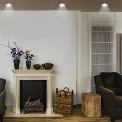 LEDVANCE Twist innfelt spot Ø9,3cm 840 hvit/sølv Outlet