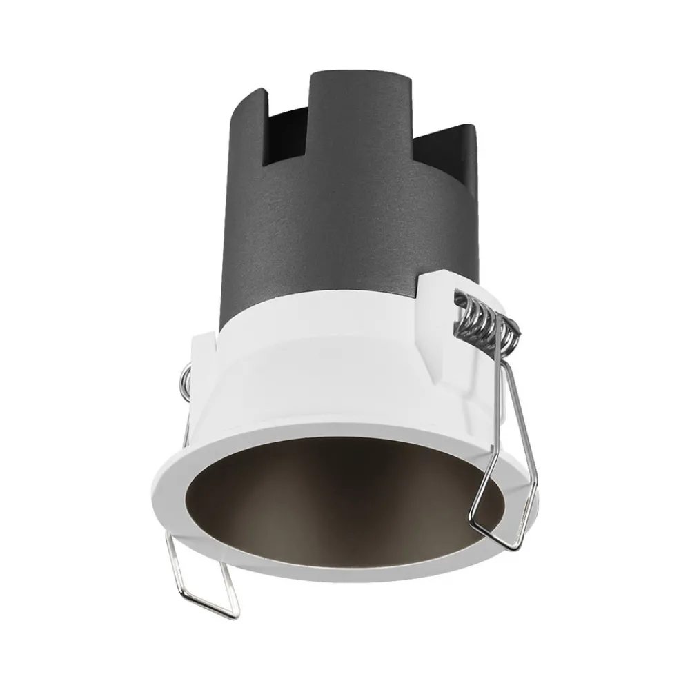 LEDVANCE Twist innfelt spot Ø7cm 840 hvit/svart New