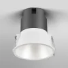 LEDVANCE Twist innfelt spot Ø9,3cm 830 hvit/sølv| Butikkbelysning|Downlights