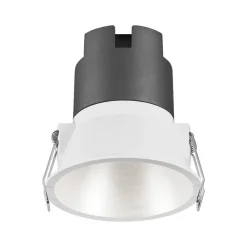 LEDVANCE Twist innfelt spot Ø9,3cm 830 hvit/sølv| Butikkbelysning|Downlights