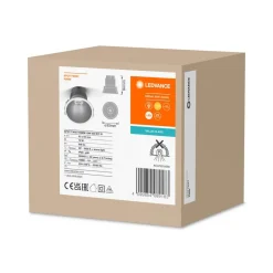 LEDVANCE Twist innfelt spot Ø9,3cm 830 hvit/sølv| Butikkbelysning|Downlights