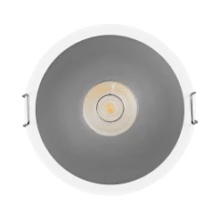 LEDVANCE Twist innfelt spot Ø9,3cm 830 hvit/sølv| Butikkbelysning|Downlights