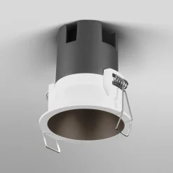 LEDVANCE Twist innfelt spot Ø7cm 830 hvit/svart Hot