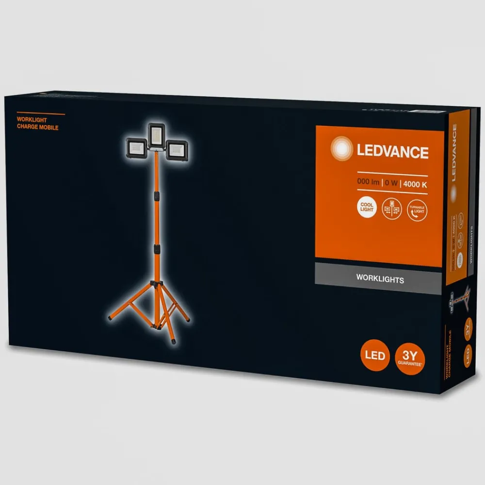 LEDVANCE Worklight Battery Tripod lampe 3 lysk.| Teknisk Lys
